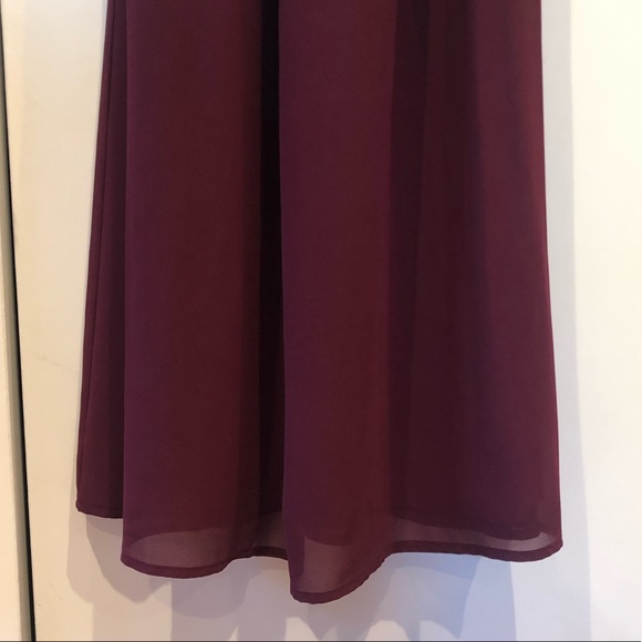 Show Me Your MuMu, Merlot Kendall Maxi Dress, XXS - Picture 4 of 16